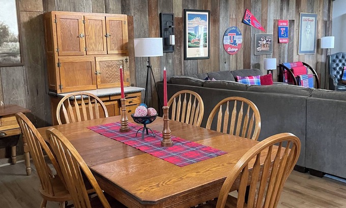 Ruston House | Newly Renovated Space for up to 12 in Ruston near LA Tech