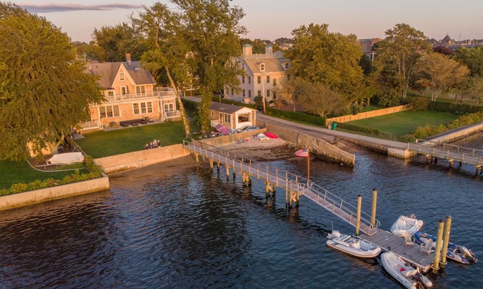 The Point Cottage | Newport Boat House, On The Water.