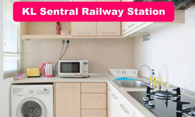 Kuala Lumpur Apartment | Next to KL Sentral LRT Station, 6pax #4