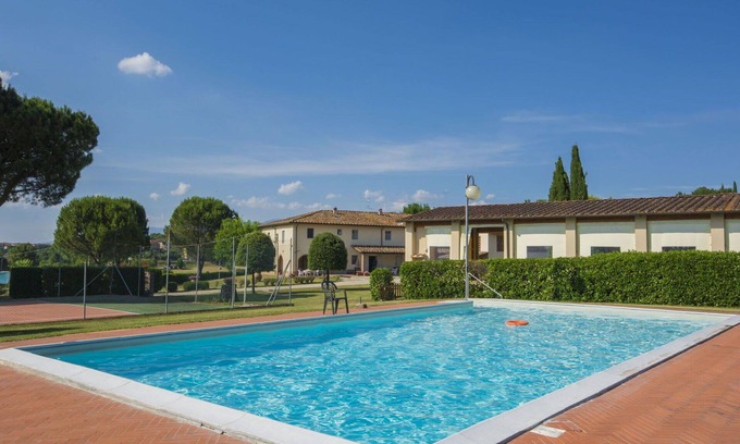 Bucine Villa | Nice apartment in villa for 7 guests with pool, WIFI, TV and pets allowed
