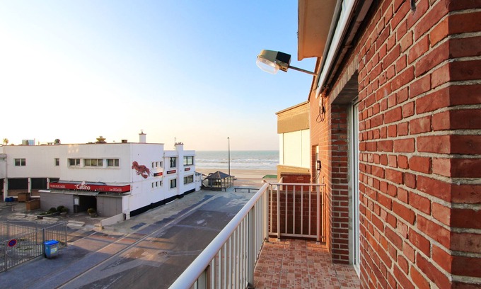 Bray-Dunes Apartment | Nice apartment with balcony and sea view