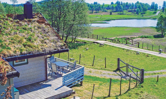 Oystese House | Nice home in øystese with sauna