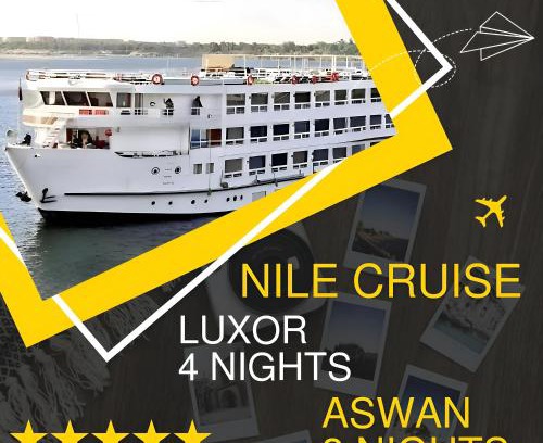 Nile River Luxor Boat Rental | NILE CRUISE ROYAL QUEEN I Every Saturday from Luxor 4 nights, and every Wednesday from ASWAN 3 nights