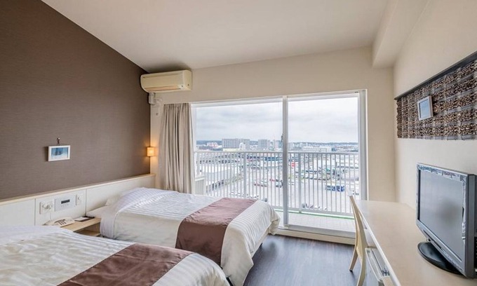 Tomigusuku Hotel | NonSmoking City Twin VS | Standard Plan Breakfa/Tomigusuku Okinawa