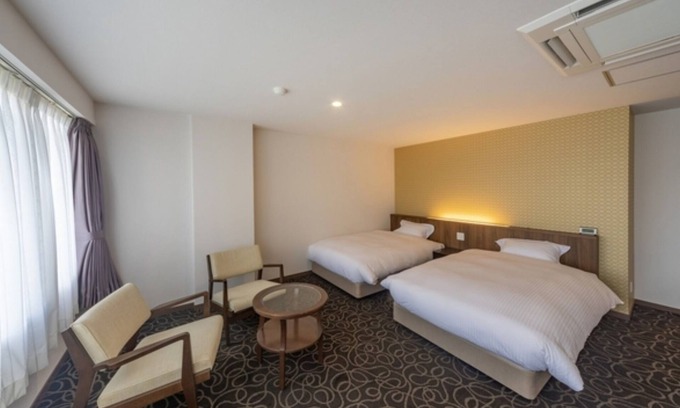 Kurume Hotel | Nonsmoking Deluxe Twin Breakfast included/Kurume Fukuoka