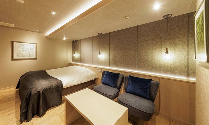 Hiroshima City Centre Hotel | Nonsmoking King double room shower booth/Hiroshima Hiroshima