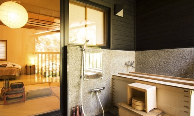 Hata-gun Hotel | Nonsmoking Special JapaneseWestern room with openair cypress bath 2 meals | Kuroshio /Shimanto Kōchi