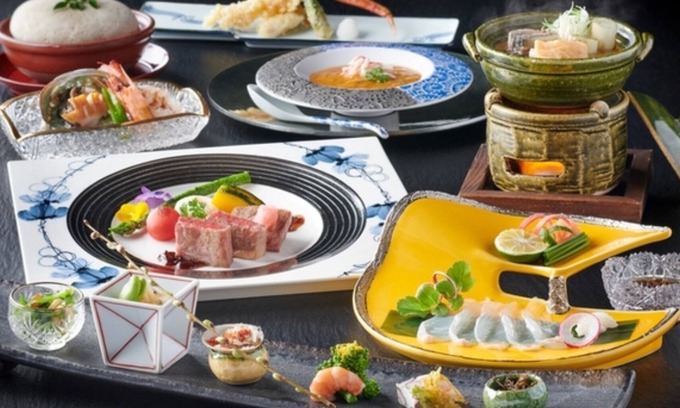 Okutsu Onsen House | NonsmokingEmphasison quality small amount of delicious kaisekiJapanesestyle room /Tohakugun Tottori