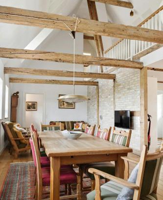 Majbolle House | Nostalgic Charm In A Yellow Timber House