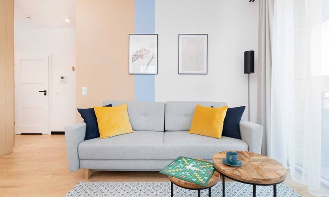 Puck Apartment | Nowy Świat 23F Puck | Premium Apartment with Balcony and Access to Sauna