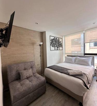 Quinta Paredes Apartment | Nuevo y Chic Apartaestudio en Corferias