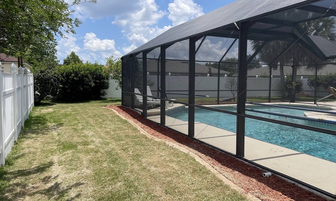 Indian Trails House | Oasis with solar heated saltwater pool near St. Augustine & Daytona