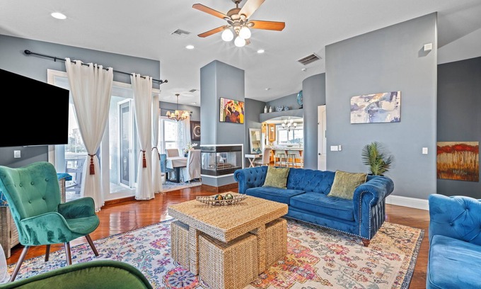 Crescent Beach House | Ocean and River Views- w/Heated Pool/Hot tub/Elevator-Kayaksn
