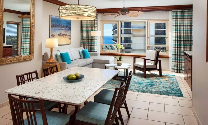 Lahaina Resort | OCEAN VIEW 2 Bedroom Villa, Maui Marriott Ocean Club - Lahaina Tower