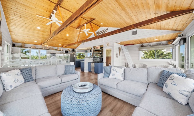 Kismet House | Ocean View ⭐️ Kismet Summer House Ocean Block 6 Bedroom