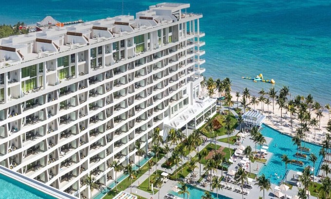 Playa Mujeres Villa | ๐๐๏ธ OceanFront Beach Resort 2B Villas at Ultra Luxe Garza Blanca ~ X @MyBeachSuites ~