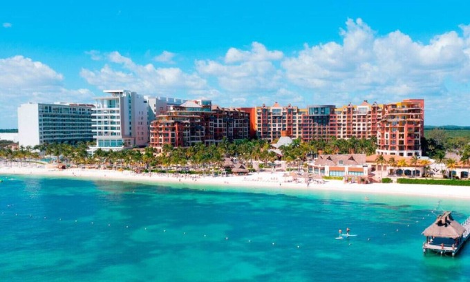 Playa Mujeres Villa | 🌞OceanFront Beach Resort 2B Villas at Lux Villa Del Palmar @MyBeachSuites🏖️