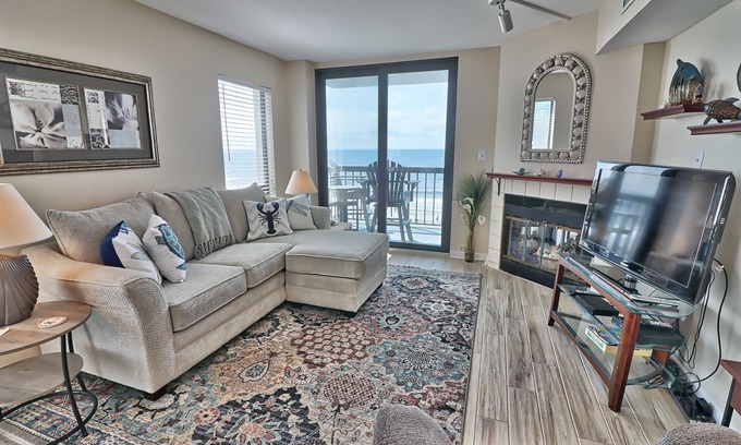 Windy Hill Condo | Oceanfront Waterpointe1 601-3b/2b-Sleeps 6-Balcony-WIFI-TV-Pool-Family Friendly