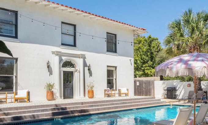 Old Enfield House | Old Hollywood Meets Old West Austin in Governor's Mansion!