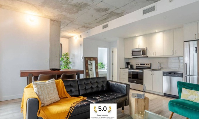 Cite Multimedia Apartment | Old Port Gem |1 Bedroom + Mezzanine