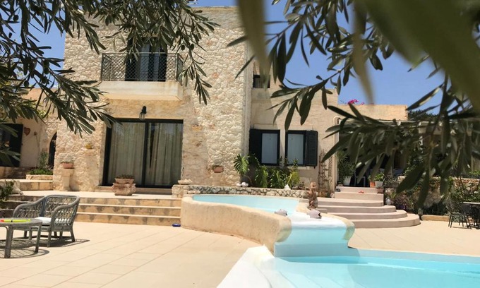 Sitia Villa | Olive House Traditional Villa with Pool