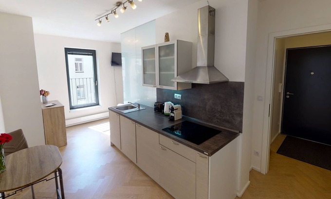 Prague 3 Apartment | 𝗢𝗻-𝗦𝗶𝘁𝗲 𝗣𝗮𝗿𝗸𝗶𝗻𝗴 , 10 min to the Heart of Prague, Nespresso