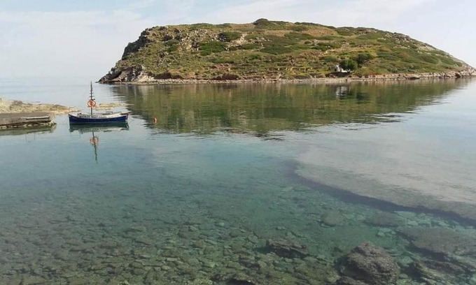 Mochlos Apartment | on the sea Despoina apartment at Mochlos Creta