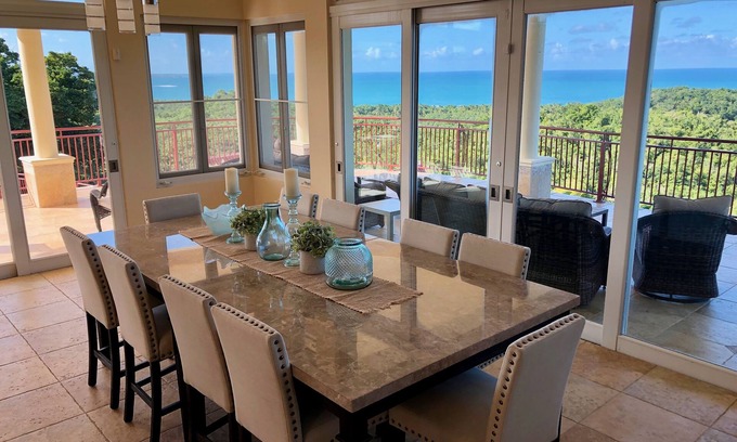 Las Croabas House | One of Puerto Rico’s Most Stunning 5 bedroom Oceanview Villas with Pool & Slide