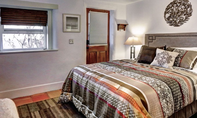 Downtown Santa Fe Apartment | Original Mid-Century Spanish Family Compound in Santa Fe Center
