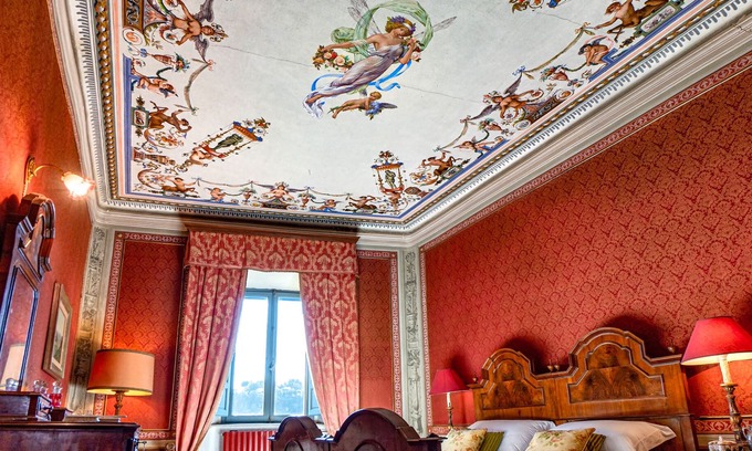 Pereta House | Palazzo Liberty with a spectacular hanging garden overlooking the valley