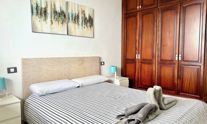 Bajamar Apartment | Pambnb - Chic Seaview Apartment with Gym & Kids Park