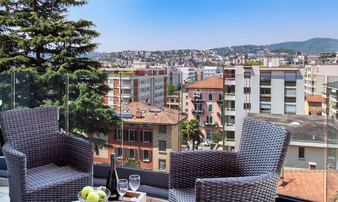 Lugano Apartment | Panoramic Penthouse, Lugano, Switzerland