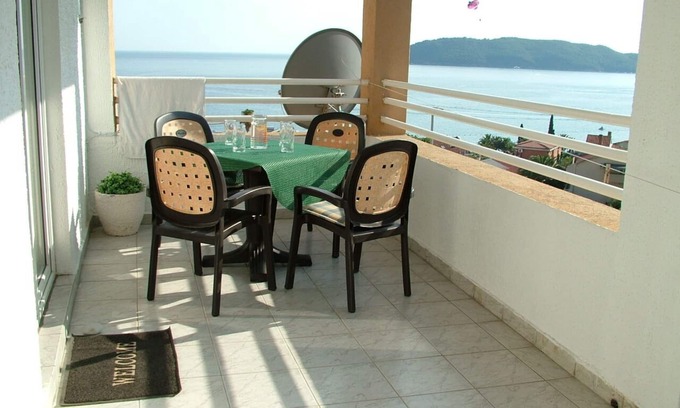 Rafajlovici Apartment | Panoramic view apartment in Rafailovici. 200 m from sandy beaches.