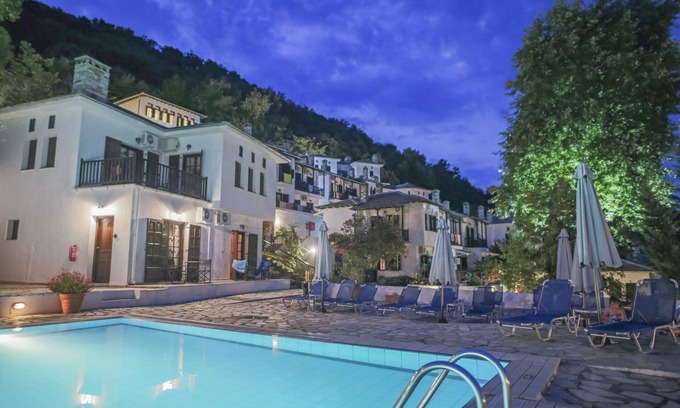 Zagora-Mouresi Hotel | Panoramic view of the Aegean sea