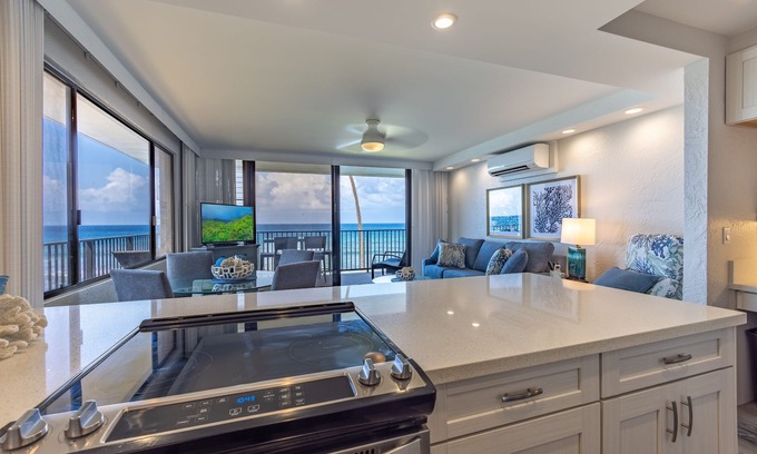 Honokowai Condo | Papakea L301 - Direct Oceanfront Luxurious Corner 1B/1B, Newly Renovated, AC!