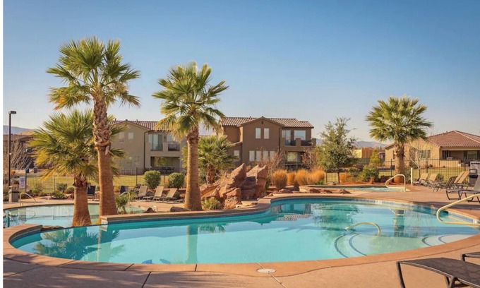 Santa Clara House | Paradise Village Home in Santa Clara, Poolside Location, Private Hot Tub, BBQ