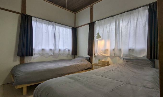 Harunako Onsen House | Parking available! Private ryokan for large groups staying without meals: Shunsatsu Shuyu~SHIKI~ (Japanese only)