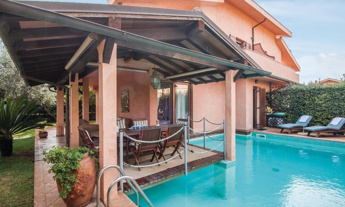 Capalbio House | Part of a semi-detached house with private pool in the residential area of Capalbio Scalo, not far f