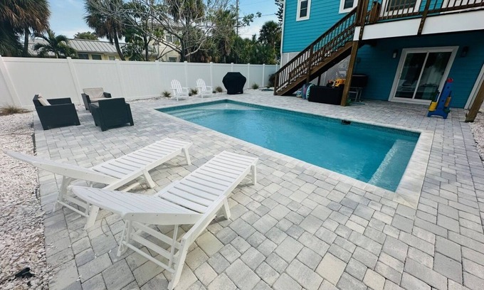 Pass-a-Grille House | Pass-A-Grille St Pete Beach 3/2 WiFi Parking