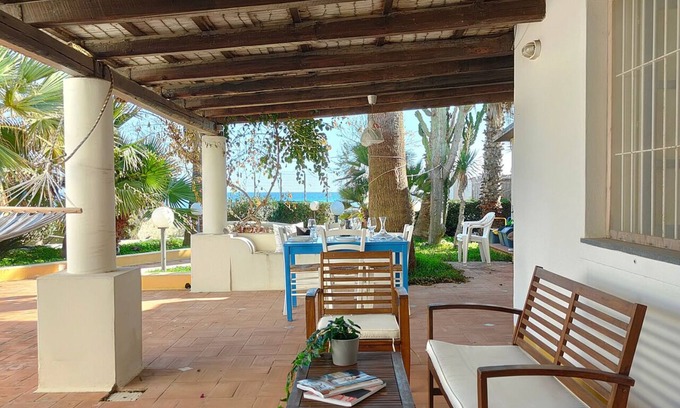 San Lorenzo Villa | Patrizia house, independent 10 meters from the sea - San Lorenzo - Reitani - Marzamemi