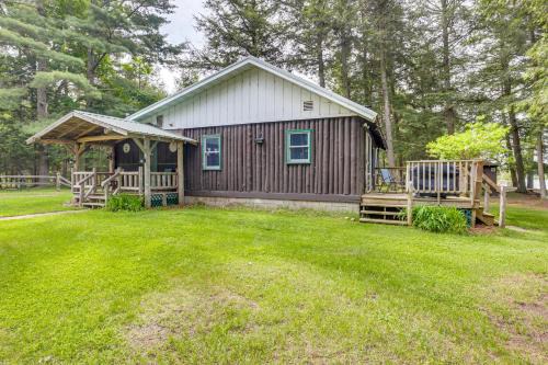 Eagle River House | Peaceful Long Lake Cabin with Dock and Fire Pit!