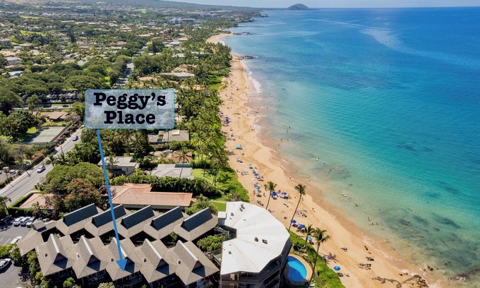 Kihei Condo | "Peggy's Place" - Premier Beachfront Condo for Families - Direct Beach Access