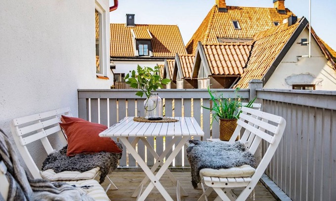 Innerstaden Apartment | Penthouse in the middle of Visby with charm and perfect location!