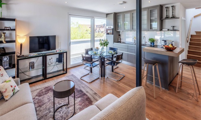 Moos Apartment | Penthouse Moos mit Dachterrasse für 2-4 Personen