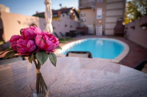 Slavonski Brod Apartment | Penthouse Secret Rose with pool, jacuzzi, sauna, private garage, entry with pin 0-24h