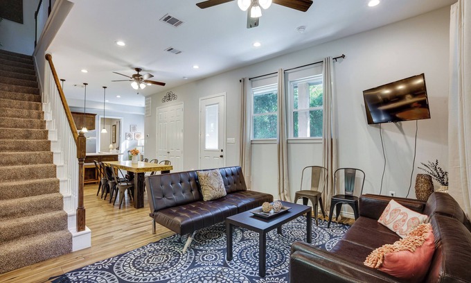 Tomball House | Pet-Friendly Tomball Home: Walk to Main Street!