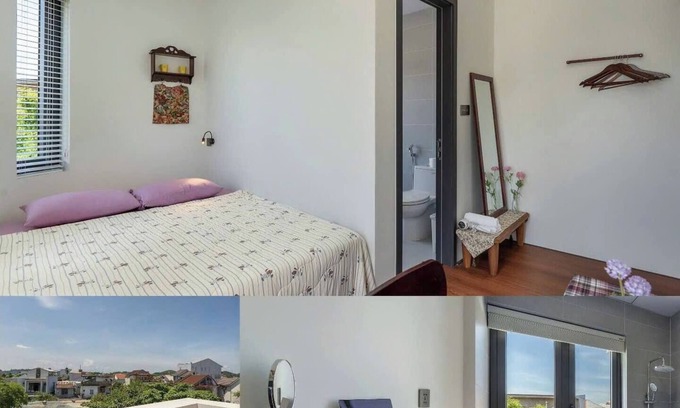 Hue Villa | Phòng yên tĩnh có hồ bơi và ban công