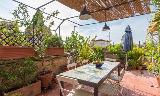 Rione XI Sant'Angelo Apartment | Piazza Lovatelli Luxury Penthouse
