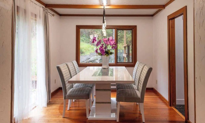 Madeira Park House | Picturesque & Comfy Escape: Waterfall View