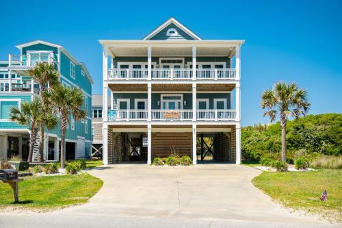Yaupon Beach House | Pier Walker by Oak Island Accommodations